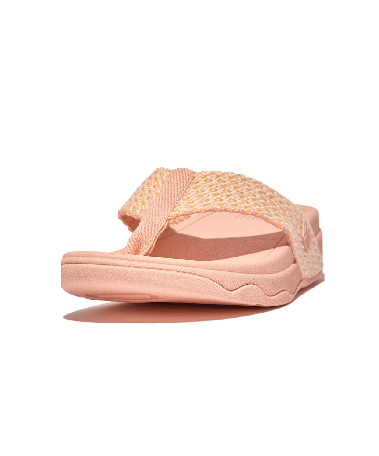 FitFlop Surf Multi-Tone Webbing Toe-Post Sandals Blushy