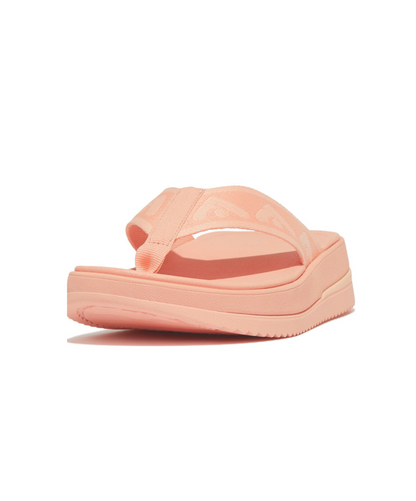 Fitflop Surff Webbing Toe Post Sandals Blushy
